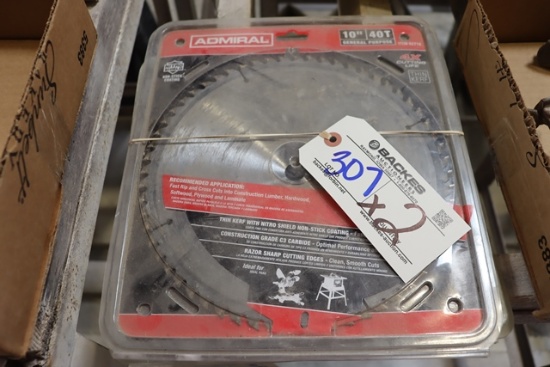 Times 2 - 10" saw blades