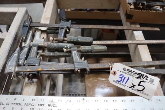 Times 5 - 21.5" bar clamps