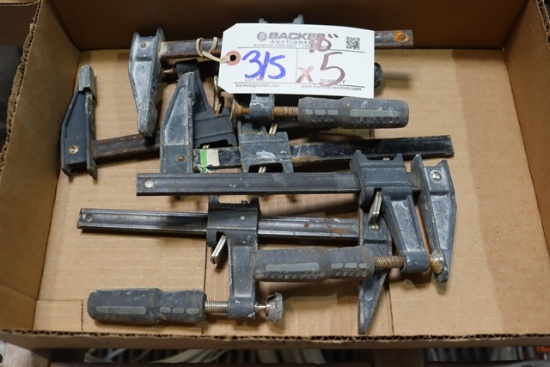 Times 5 - 10" bar clamps