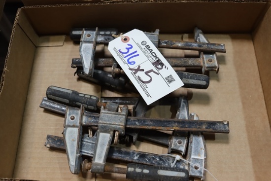 Times 5 - 10" bar clamps