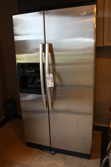 Whirlpool ED5FVGXWS05 side by side refrigerator