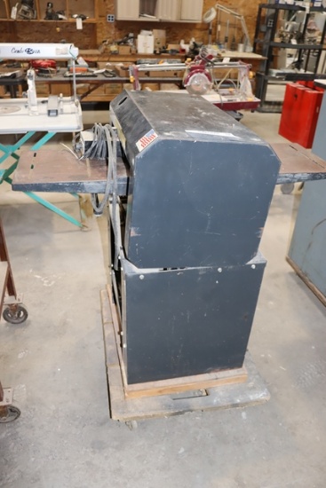 Woodmaster Tools Inc model W-712 planer - top needs bolted back on