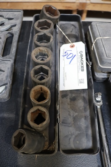 Pittsburg 8 piece, 6 pt impacts from 1" to 1 1/2"