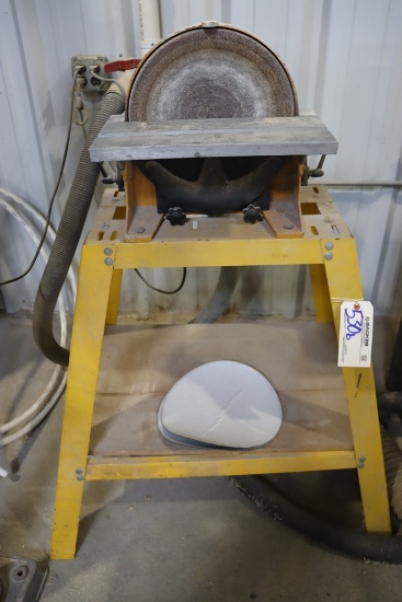 12" Disc sander on pedestal - 1HP - model 5281