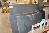 All to go - Solid surface remnants - comes with steel tube rack - widest pi