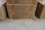 Case of 3 New Gerber PL-3099 white colored lavatory sinks