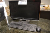 Dell computer with monitor
