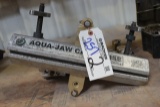 Set of 2 Aqua jaw carrying vises
