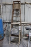 Pair to go - Wood step ladder & step stool