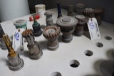 All to go - 9 used profile cutters and buffers with tool holders