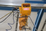 Harrington 1/2 ton electric chain hoist 460 volt 3 phase
