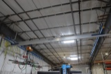 GORBEL GLCS-23-23 23' X 23' Ceiling Mount bridge crane frame with Gorbel 10