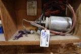 Central HVLP hand held sprayer with pot