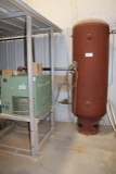 Sylvan 240 Gallon Vertical Air Receiver tank Mfg 2004