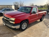 2006 Chevrolet single cab truck - VIN# 3GCEC14X96G185048 - V6 - bed liner -