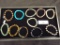 11 pc Bracelets - Various Colored Stones