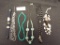 Five Necklaces & 3 Rings; Rings are .925 Silver and SZ 5.75-6