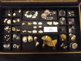 31 Pairs of Clip on Earrings Comes with Jewelry Organizer Box