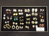 Thirty Pairs of Clip on Earrings