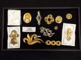 Group of Twelve Brooches