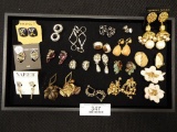 Group of Nineteen Pairs of Clip on Earrings