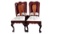 Group of 8 mahogany chairs