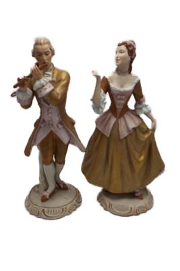 Pair of Victorian figurines