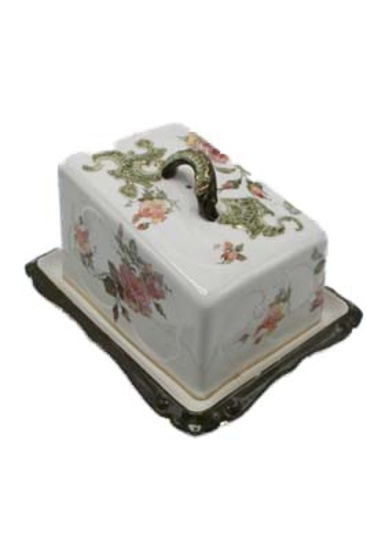 Cheese keeper w/ slightly sloped dome