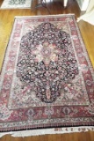 10.9’x6.9’ Isfahan silk warp Persian carpet