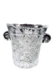 Cut glass ice bucket