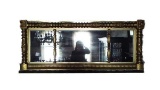 Gold gilded mirror (approx. 5'x2')