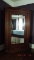 Armoire with beveled mirror door & drawer