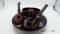 Savinelli pipe stand w/ pocket knife