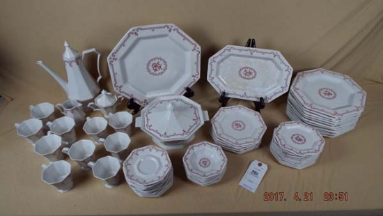 51pcs of Independence Ironstone by Castleton China