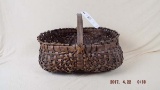 Split oak buttocks basket