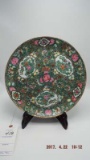 Rose medallion like round plate