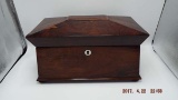 Tea caddy with ring handles