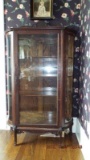 Glass front 4 tier cabinet