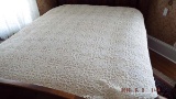 Handmade crochet bedspread