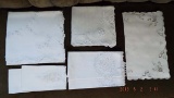 Group of linens (napkins, table coverings, etc.)