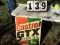 Metal Castrol GTX motor oil sign, 23