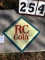 R.C. Cola metal raised sign, approx. 17