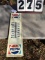 Metal Pepsi sign/thermometer, 7