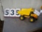 Tonka Turbo Diesel Dump Truck, metal and plastic, yellow plastic tires 16