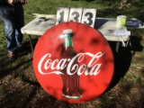 Coca-Cola round sign - 35 1/2