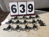 Box of 12 candle holder attachments for fixture  4 1/2