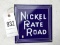 Nickel Plate road sign, approx. 8