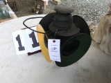 4 way railroad signal lantern, stamped HANDLAN