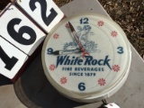 White Rock plastic electric clock, 17