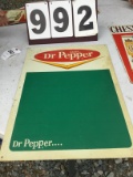 Dr. Pepper metal sign, approx. 20